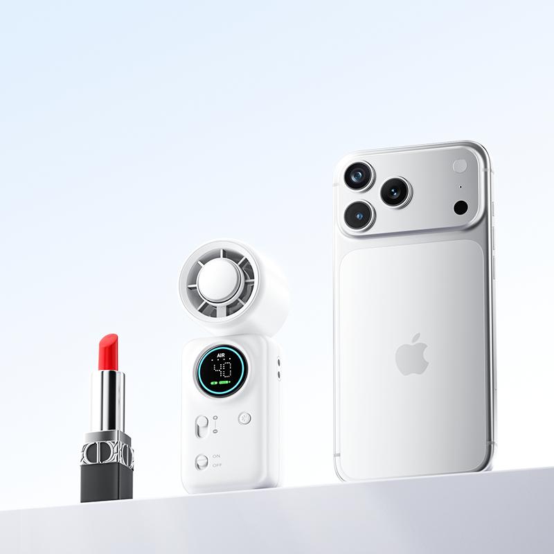 Mini Cooling Fan | Digital Display | Adjustable Angle