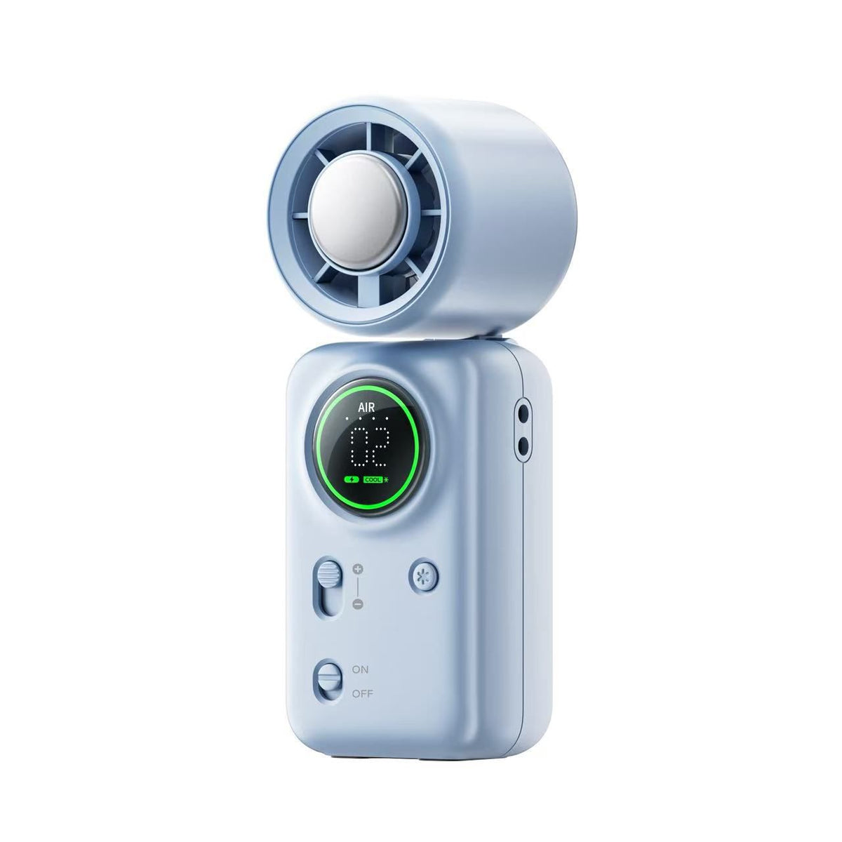 Mini Cooling Fan | Digital Display | Adjustable Angle