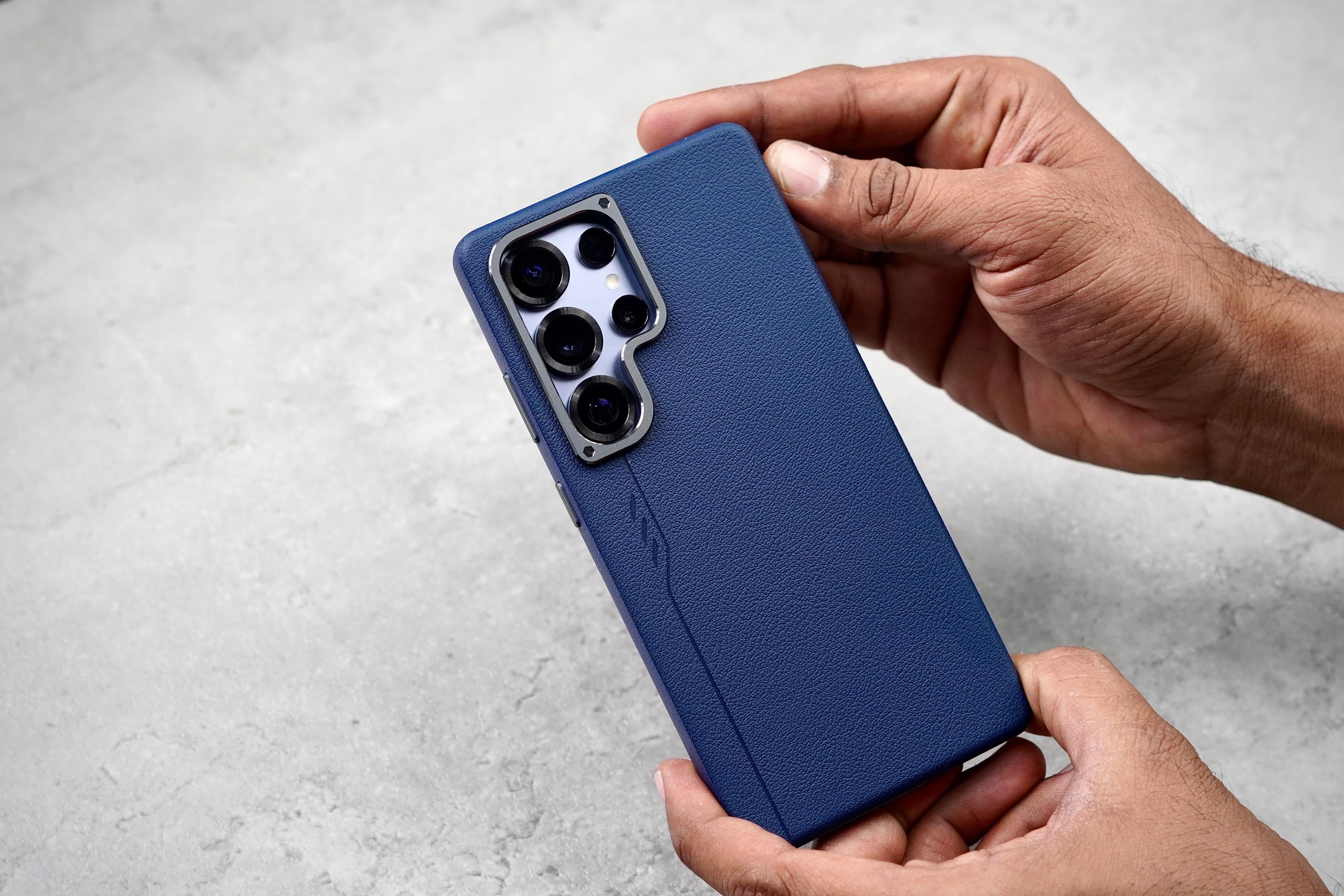 MagSafe Leather Case for iPhone | With Metal Camera Frame