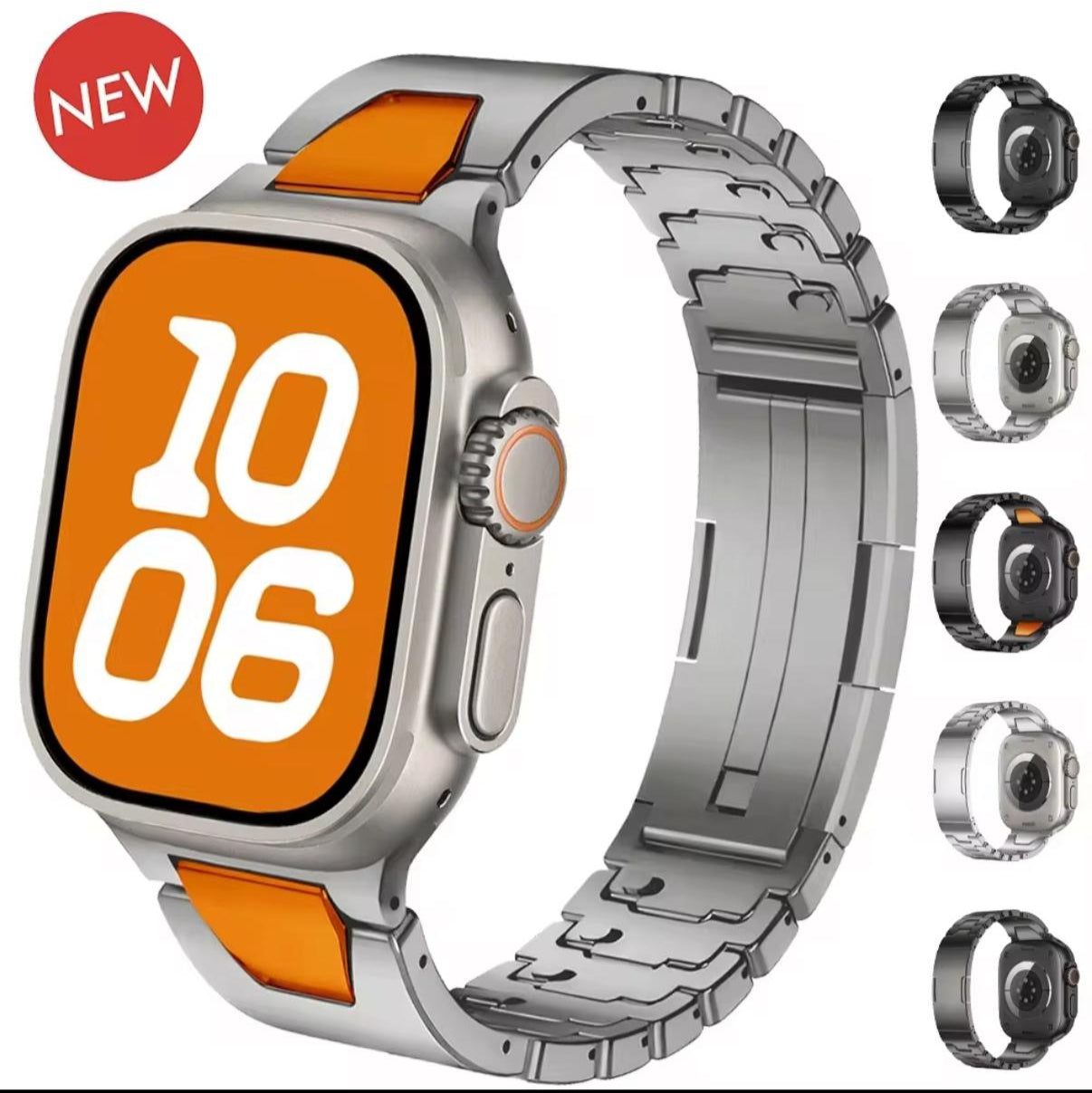 Stainless Steel Watch Strap for iWATCH - 44/45/46/49MM | Metal Strap