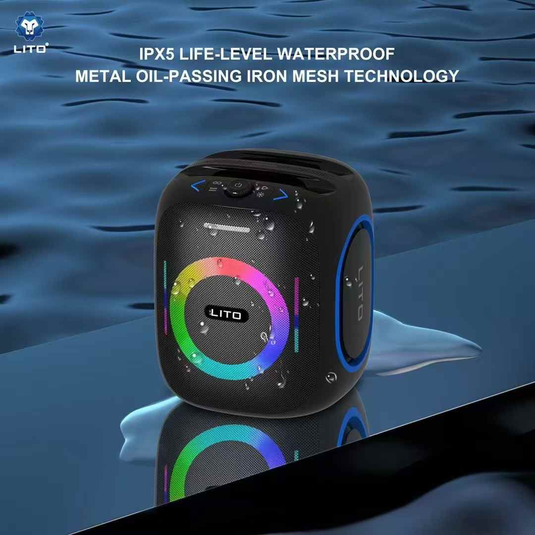 LITO 120W Wireless HighPower Bluetooth Party Speaker | IPX5 Splash Proof |