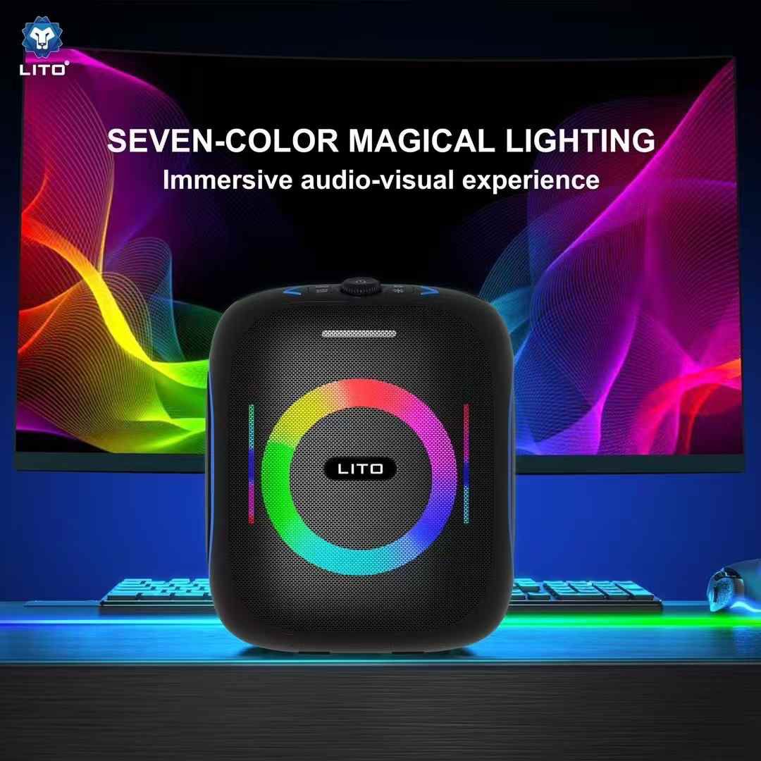 LITO 120W Wireless HighPower Bluetooth Party Speaker | IPX5 Splash Proof |