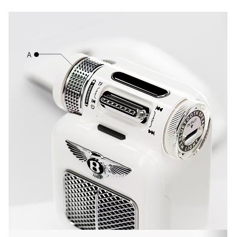 Bently M3 Portable Bluetooth Speaker | Premium Crafted | Only Black