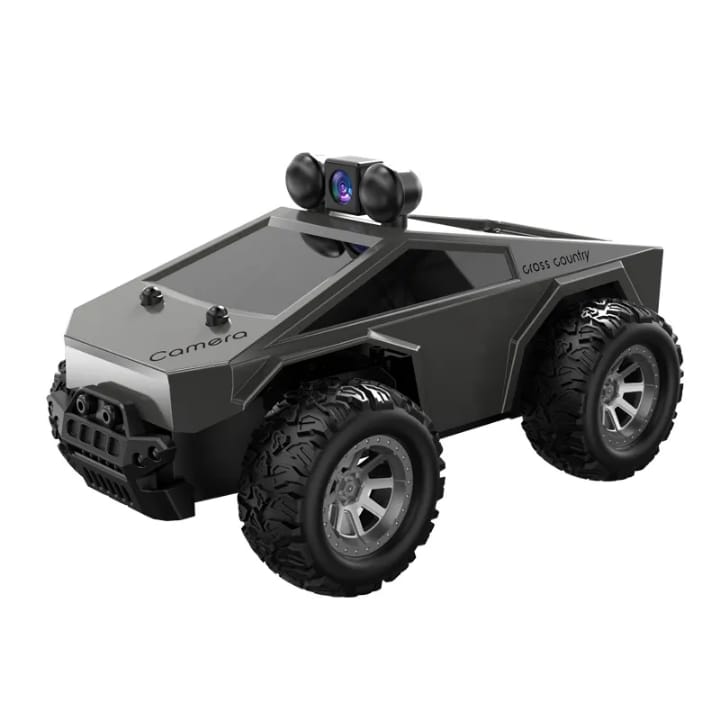 RC Car With Camera Simulation Cybertruck Pickup Remote Control Car Wifi 2.4G High-Speed Vehicle Toys