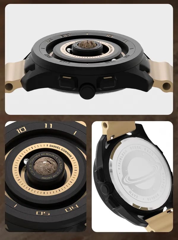 Daniel Gorman Magnetic Ball Watch | Futuristic Luxury Analog Timepiece