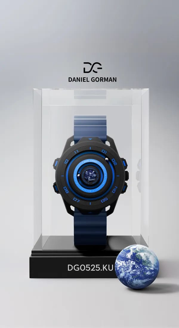 Daniel Gorman Magnetic Ball Watch | Futuristic Luxury Analog Timepiece
