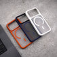 MagSafe Frosted Border Case |  Shockproof MagSafe Compatible Protective Cover