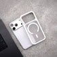 MagSafe Frosted Border Case |  Shockproof MagSafe Compatible Protective Cover