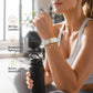 Premium Nylon Gold Strap Compatible with WHOOP 5.0PEAK  – Magnetic Adjustable Replacement Band