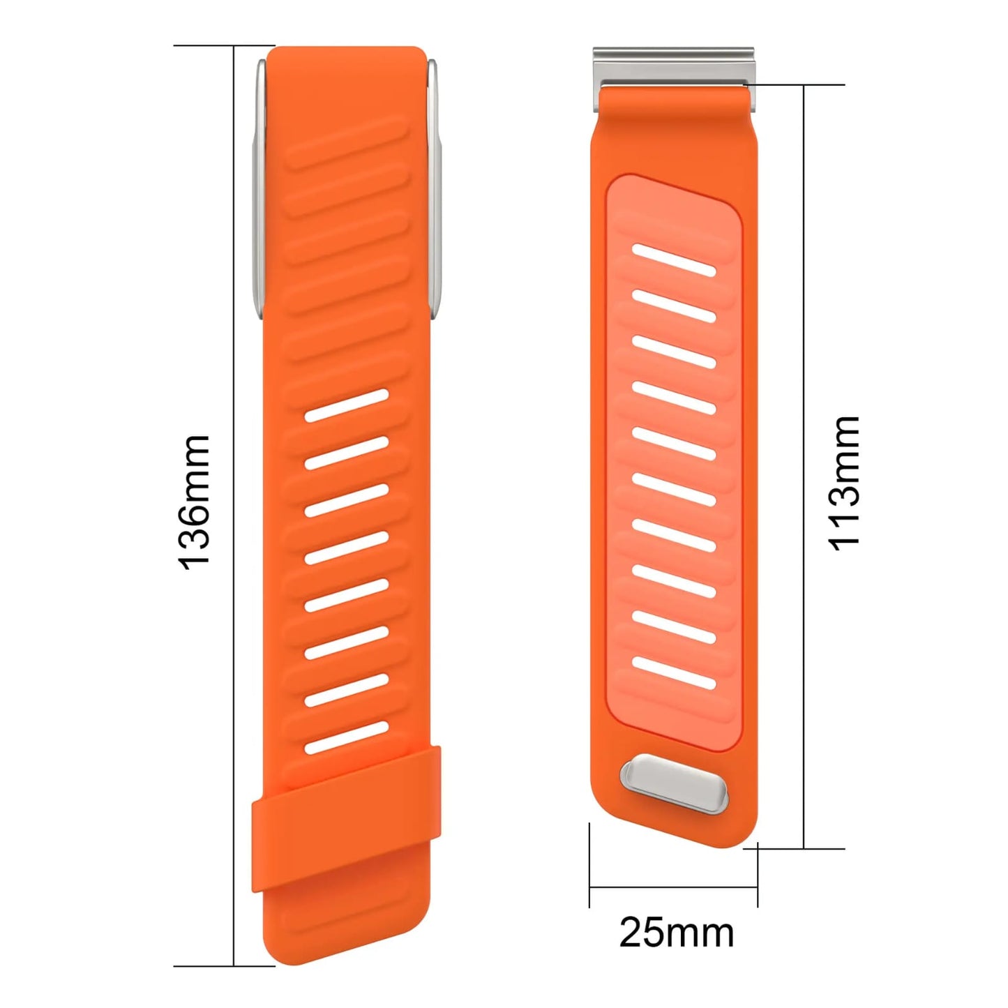 Silicon Sports Strap for 5.0MG - Adjustable Sports Wristband, Durable soft rubber & Comfortable Fitness band