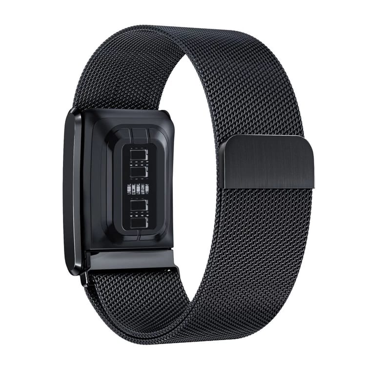 Milanese Magnetic Stainless Watch Strap for Whoop 5.0, one, peak, and Life