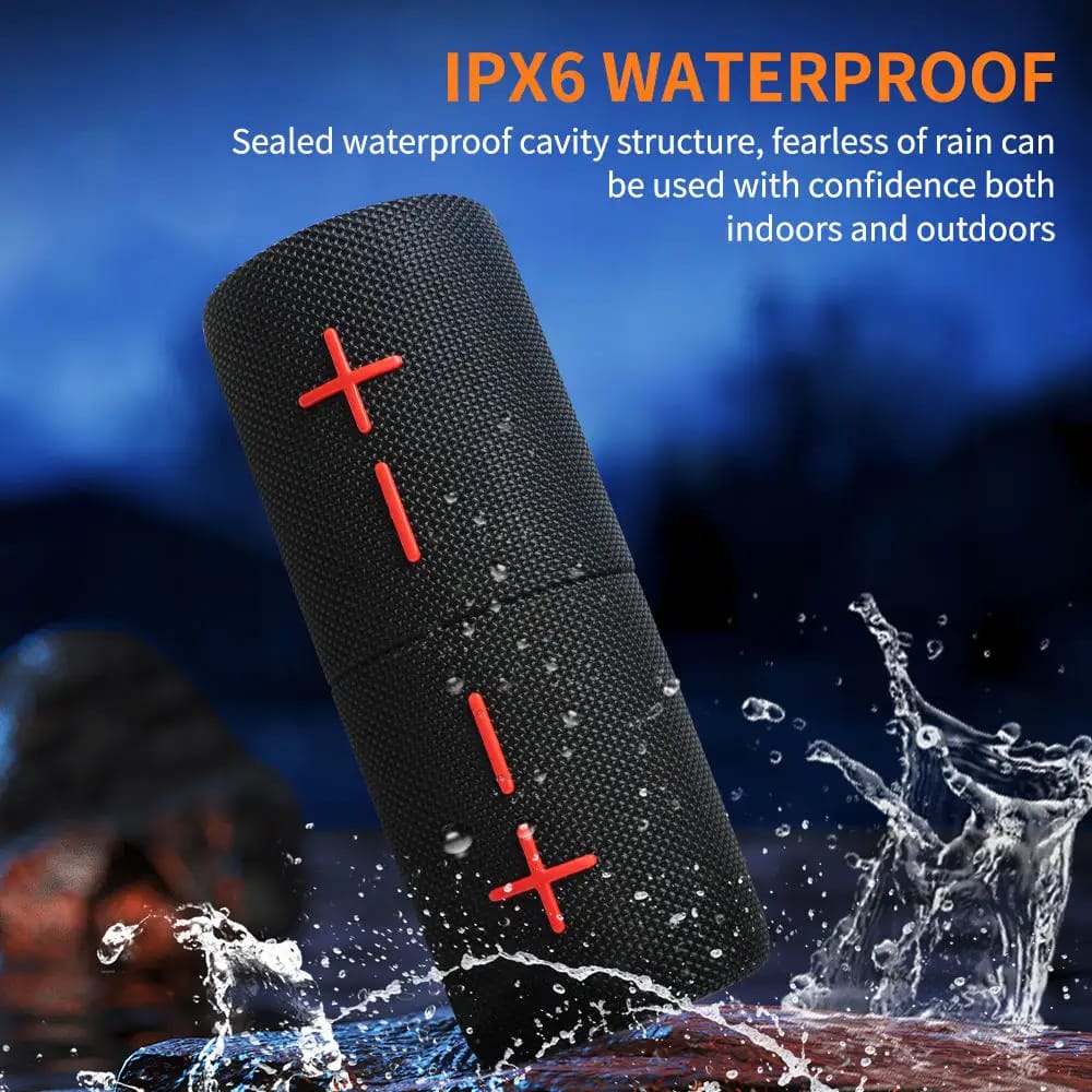 Dual Bluetooth Wireless Speakers | Portable Stereo Sound with RGB Lights