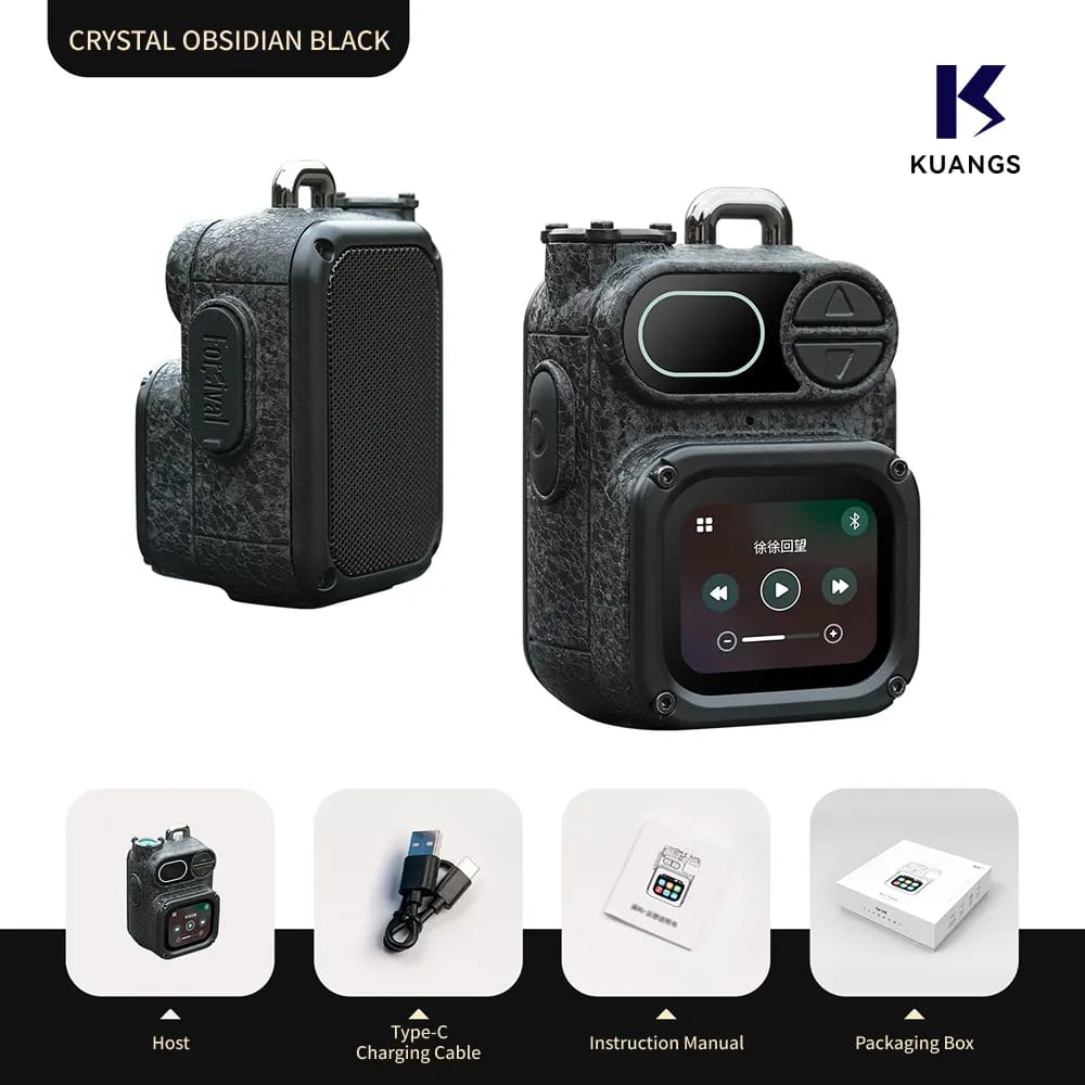 Smart Compact Speaker | Bluetooth Portable Speaker with Digital Display