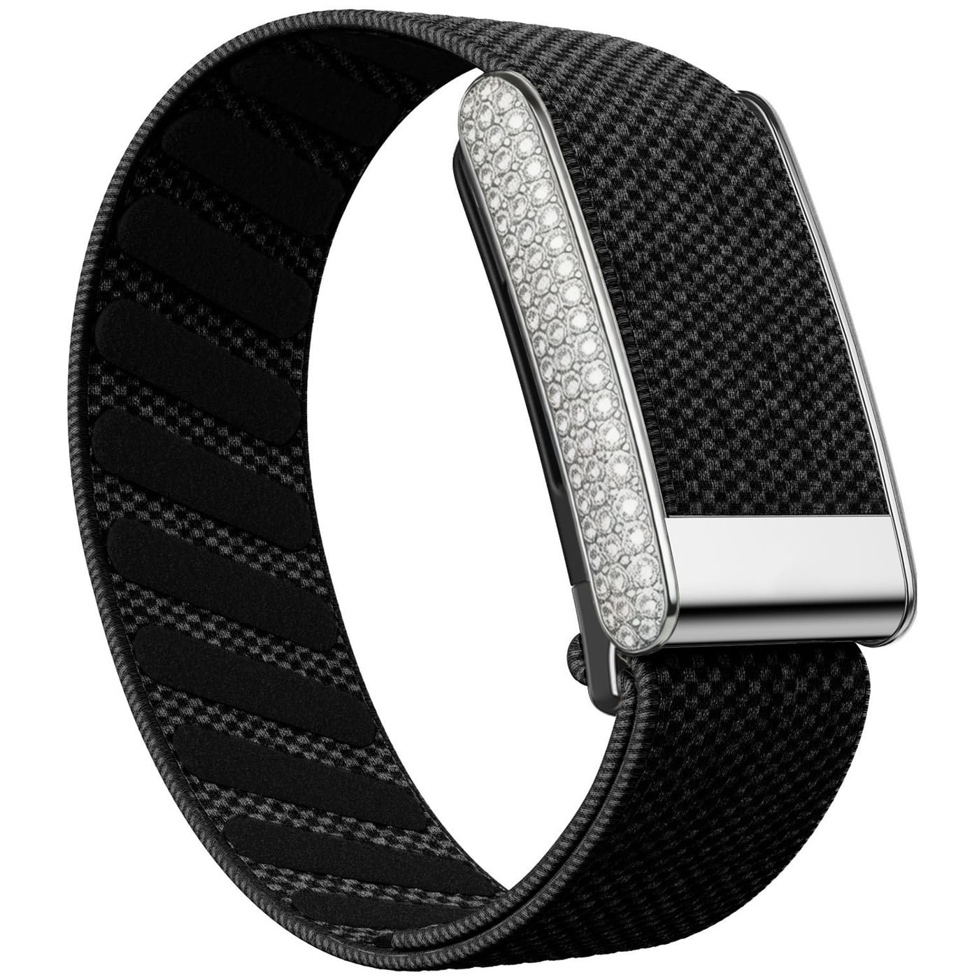 Elastic Nylon WOOP band with Rhinestone Buckle Compatible with Both 5.0MG & 5.0PEAK