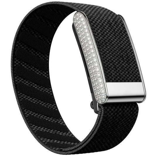 Elastic Nylon WOOP band with Rhinestone Buckle Compatible with Both 5.0MG & 5.0PEAK