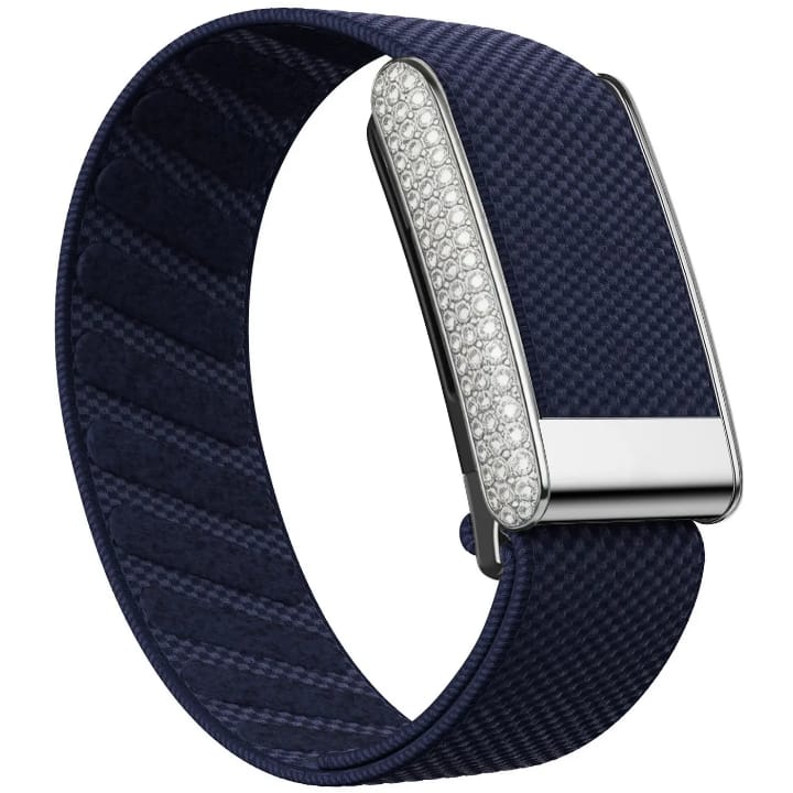 Elastic Nylon WOOP band with Rhinestone Buckle Compatible with Both 5.0MG & 5.0PEAK