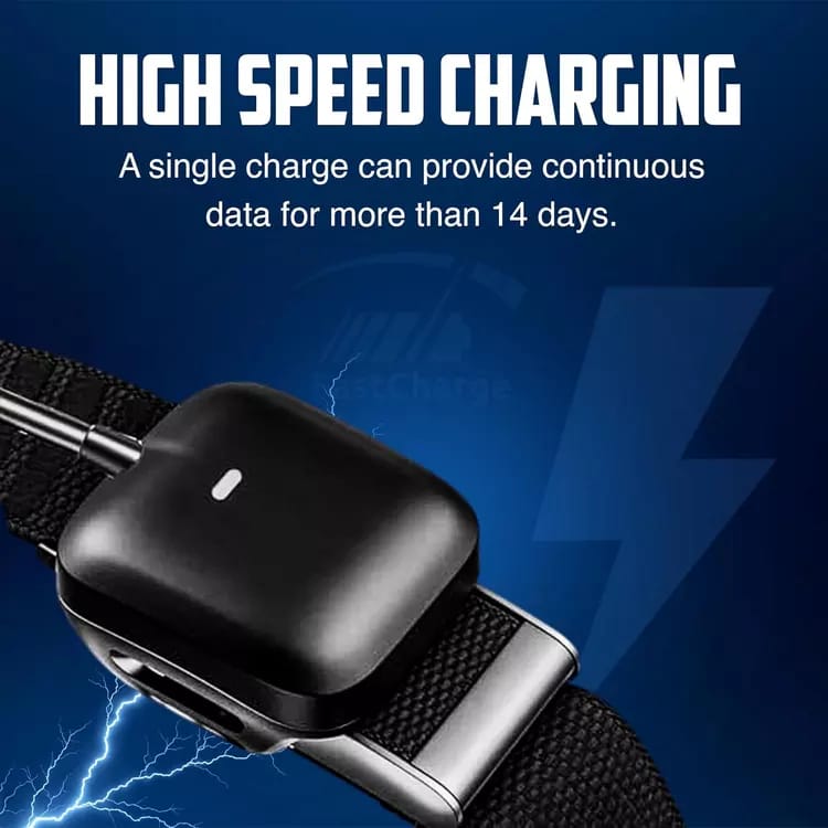 Whoop Charger Compatible with both 5.0peak and mg  Magnetic Charging Cable with USB Charger Dock | 1 Meter Fast Charging Replacement Cable for Whoop Fitness Tracker Band | Durable & Compact Charging Accessory
