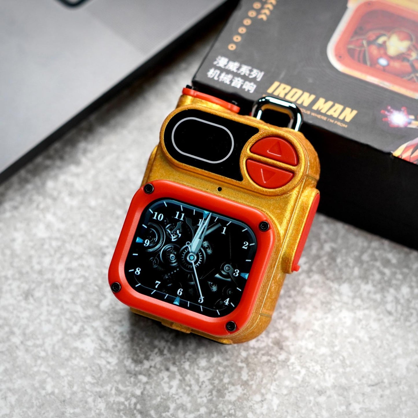 Marvel Iron Man Smart Bluetooth Speaker | Compact Speaker with Display