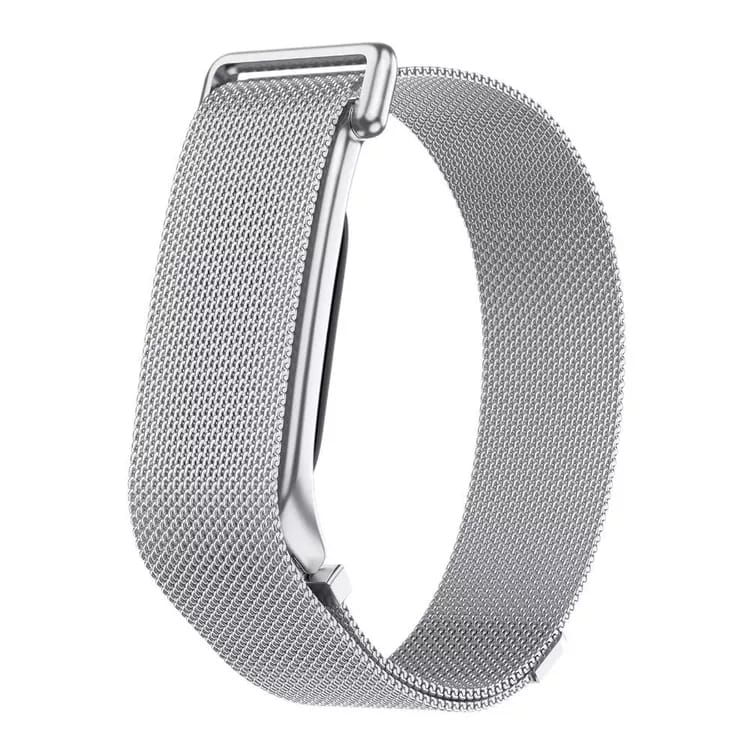 Stainless Steel Magnetic metal Adjustable Wristband strap for Google Fitbit Air