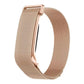 Stainless Steel Magnetic metal Adjustable Wristband strap for Google Fitbit Air