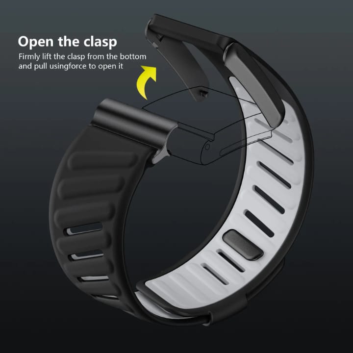 Silicon Sports Band Compatible with Whoop 4.0, Adjustable Water proof Wristband