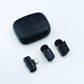 mini Wireless Lavalier Microphone for Android/PC/Tablets with Charging Case, Third-Level Noise Reduction, 30H Battery Life, Lapel Microphone Wireless for Video Recording vlogging, Interview