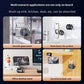 Magnetic Mobile Phone Holder, 360° Rotating Dashboard Mobile Mount, Universal Magnetic Mobile Holder with Metal Ring for iPhone, Android & All Smartphones