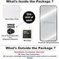 Xlevel Full Screen Protector tempered Glass Compatible with iPhone
