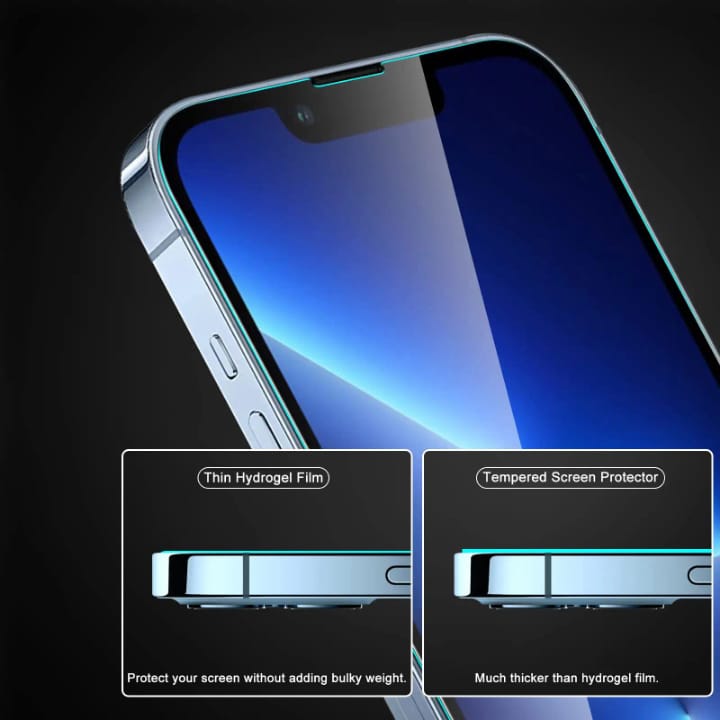 Xlevel Full Screen Protector tempered Glass Compatible with iPhone