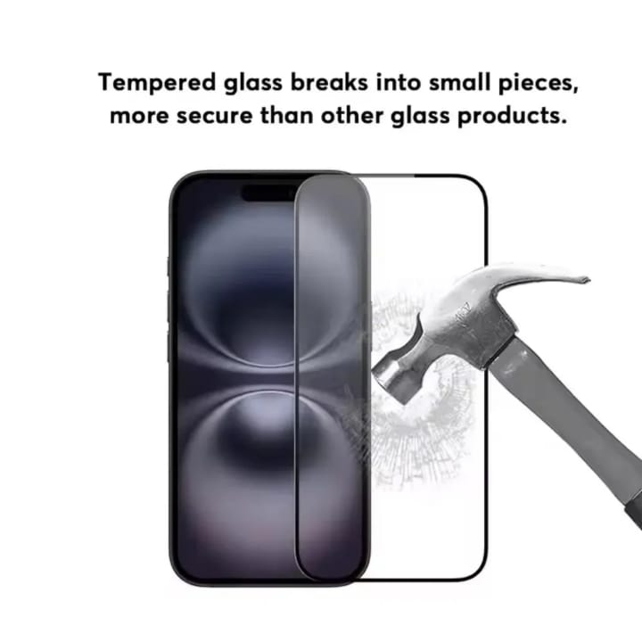 Xlevel Full Screen Protector tempered Glass Compatible with iPhone