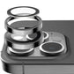 Tempered glass Camera lens Metal ring Protector for iPhone and Samsung, Anti - Scratch, Easy to Install
