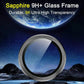 Tempered glass Camera lens Metal ring Protector for iPhone and Samsung, Anti - Scratch, Easy to Install