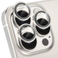 Tempered glass Camera lens Metal ring Protector for iPhone and Samsung, Anti - Scratch, Easy to Install