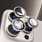 Tempered glass Camera lens Metal ring Protector for iPhone and Samsung, Anti - Scratch, Easy to Install