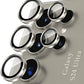 Tempered glass Camera lens Metal ring Protector for iPhone and Samsung, Anti - Scratch, Easy to Install