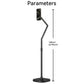 TELESIN Magnetic Phone Tablet Floor stand, Aluminum Alloy phone Holder for Video Recording, Adjustable/Magsafe /Iphone/ Android