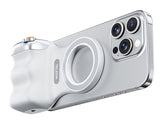 TELESIN Camera Grip Handle with Finger Ring & Shutter Button- Fun Shot Magnetic Grip for Iphone & Android