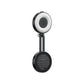 LED Magnetic Selfie Light, Upgraded 360degree with Mirror black
