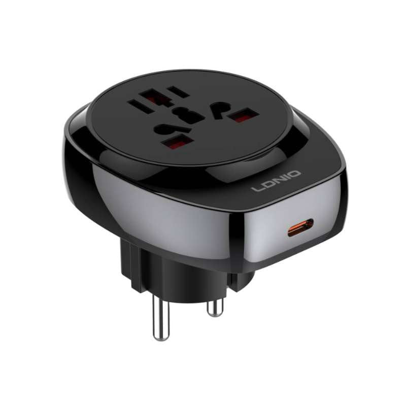 LDNIO Universal Travel Adapter- UK/EU/AU/US