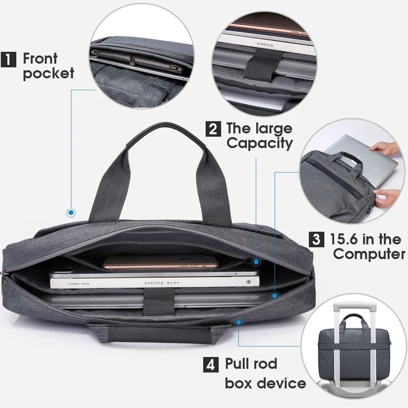 Premium Bange Laptop Bag- Portable Handbag- 14/15.6 inch