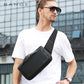 Premium Bange Fonex Water Proof Polyester Sling Bag- Breathable Back panel and Hidden Pockets keep You Comfortable and secure, 9.7inches