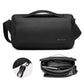 Premium Bange Fonex Water Proof Polyester Sling Bag- Breathable Back panel and Hidden Pockets keep You Comfortable and secure, 9.7inches