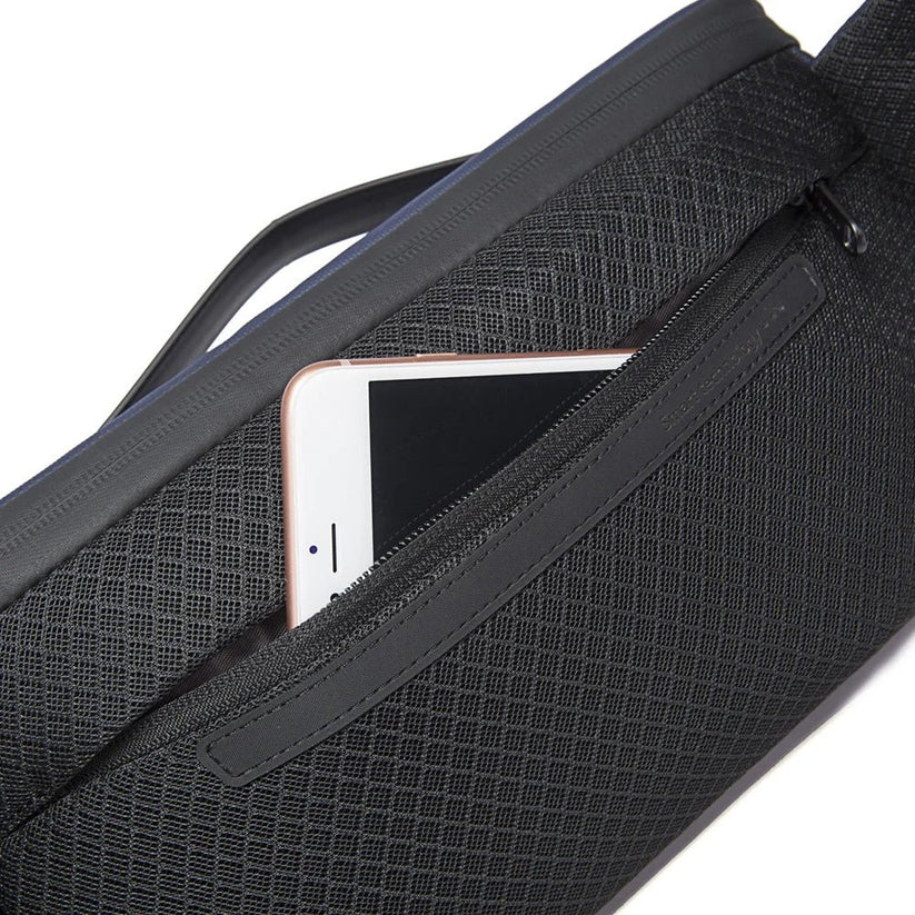 Premium Bange Fonex Water Proof Polyester Sling Bag- Breathable Back panel and Hidden Pockets keep You Comfortable and secure, 9.7inches