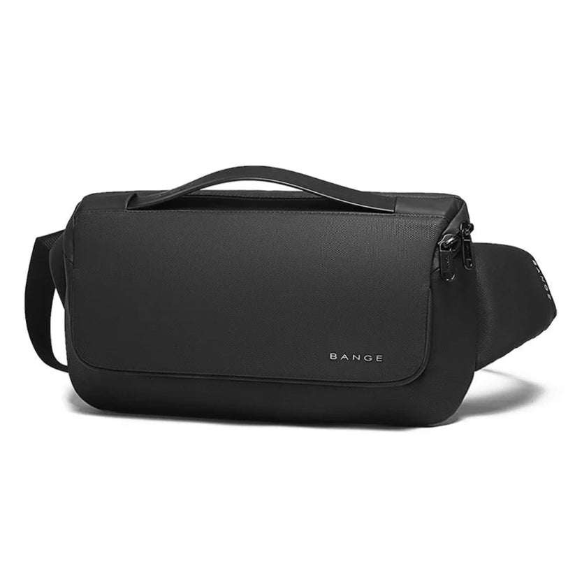 Premium Bange Fonex Water Proof Polyester Sling Bag- Breathable Back panel and Hidden Pockets keep You Comfortable and secure, 9.7inches