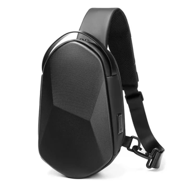 Bange Unisex Shoulder Chest Crossbody Sling Bag  with USB Charging
