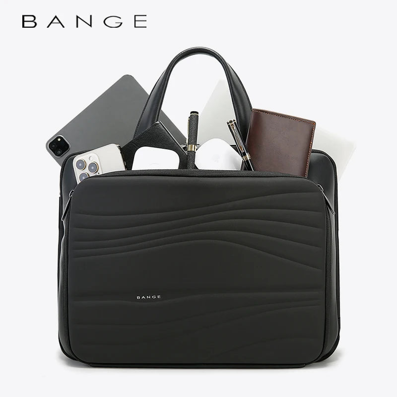 Executive pro Laptop Bange Bang, Large Capacity Briefcase with Handheld men Business Laptop Bag