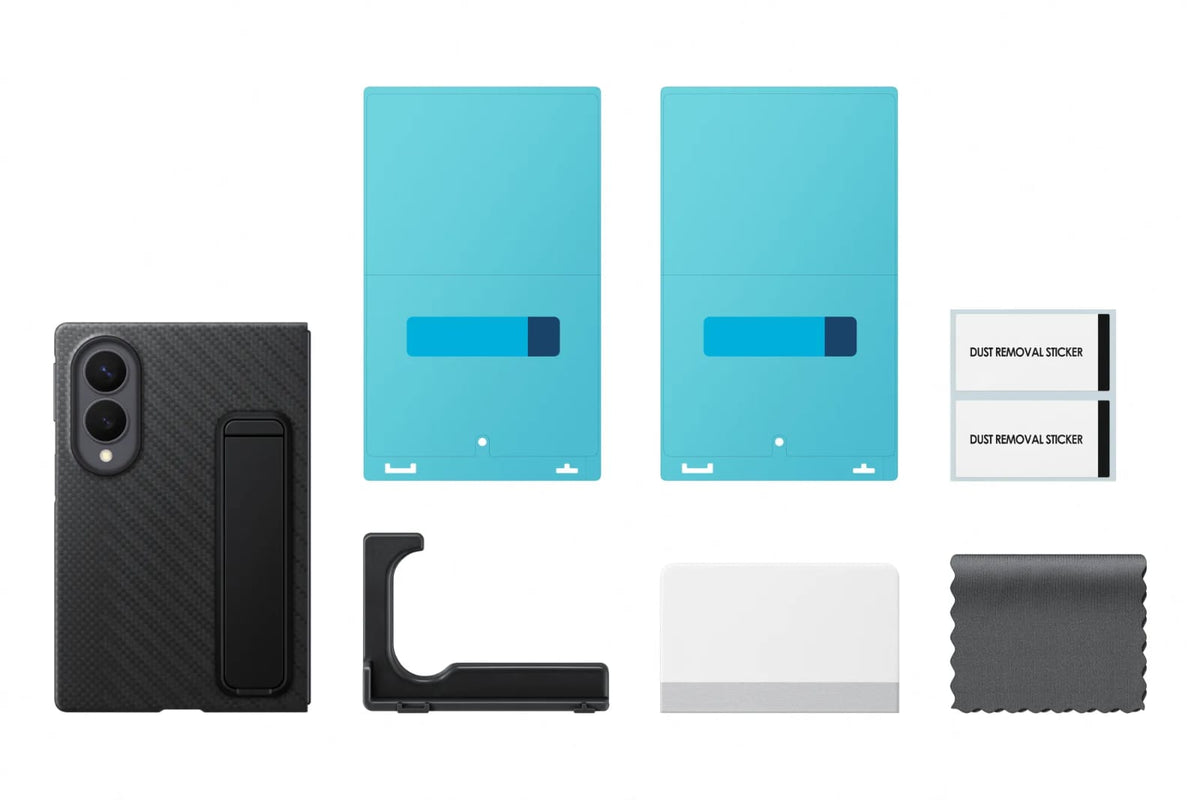 Carbon Wave Fold stand Case Galaxy Z Fold8 and Fold8 Ultra