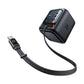 Universal Travel Charger 100W 4Port USB-C Desktop Charger, 2 Type-c & UB A Fast Charging Station With LCD Display