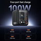 Universal Travel Charger 100W 4Port USB-C Desktop Charger, 2 Type-c & UB A Fast Charging Station With LCD Display