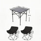 Outdoor Lounge Set – Stylish Table & 2 Chairs for Ultimate Relaxation